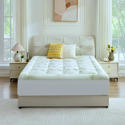 CoolWeave Bamboo Mattress Topper